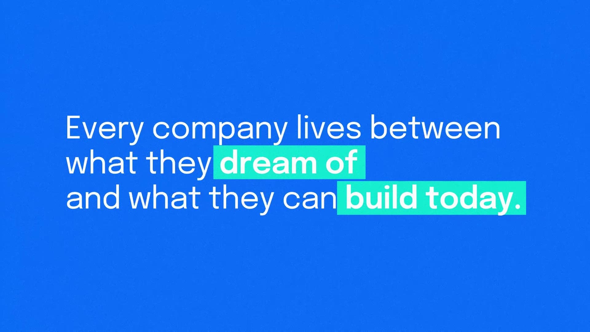 The opening thesis frame of the do.next North Star vision, on DigitalOcean blue.