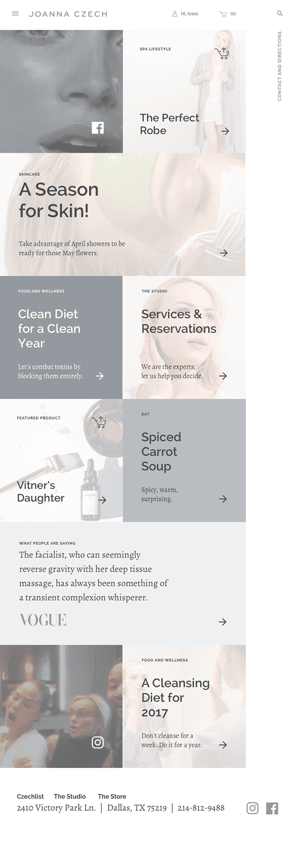 Mobile site