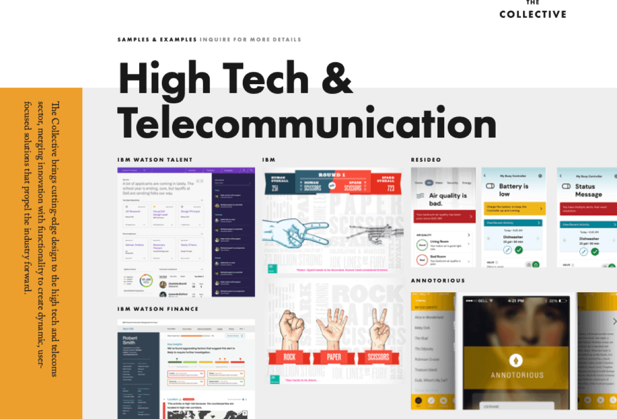 The Collective Portfolio: High Tech and Telecom