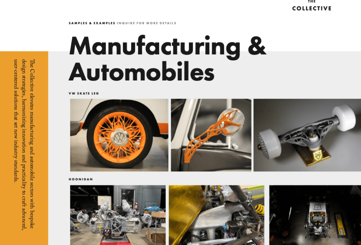 The Collective Portfolio: Manufacturing and Auto