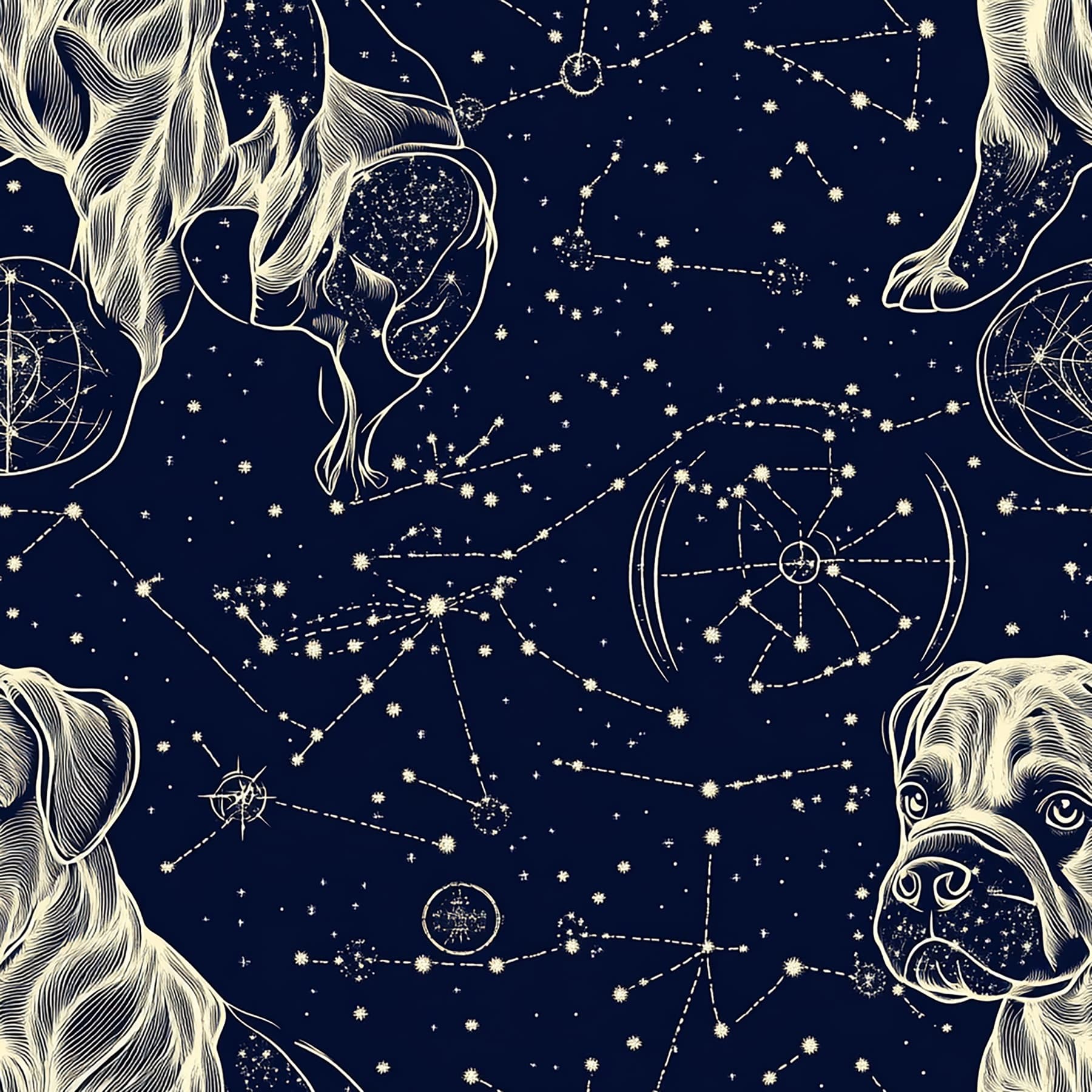 Boxers: boxer in the sky pattern